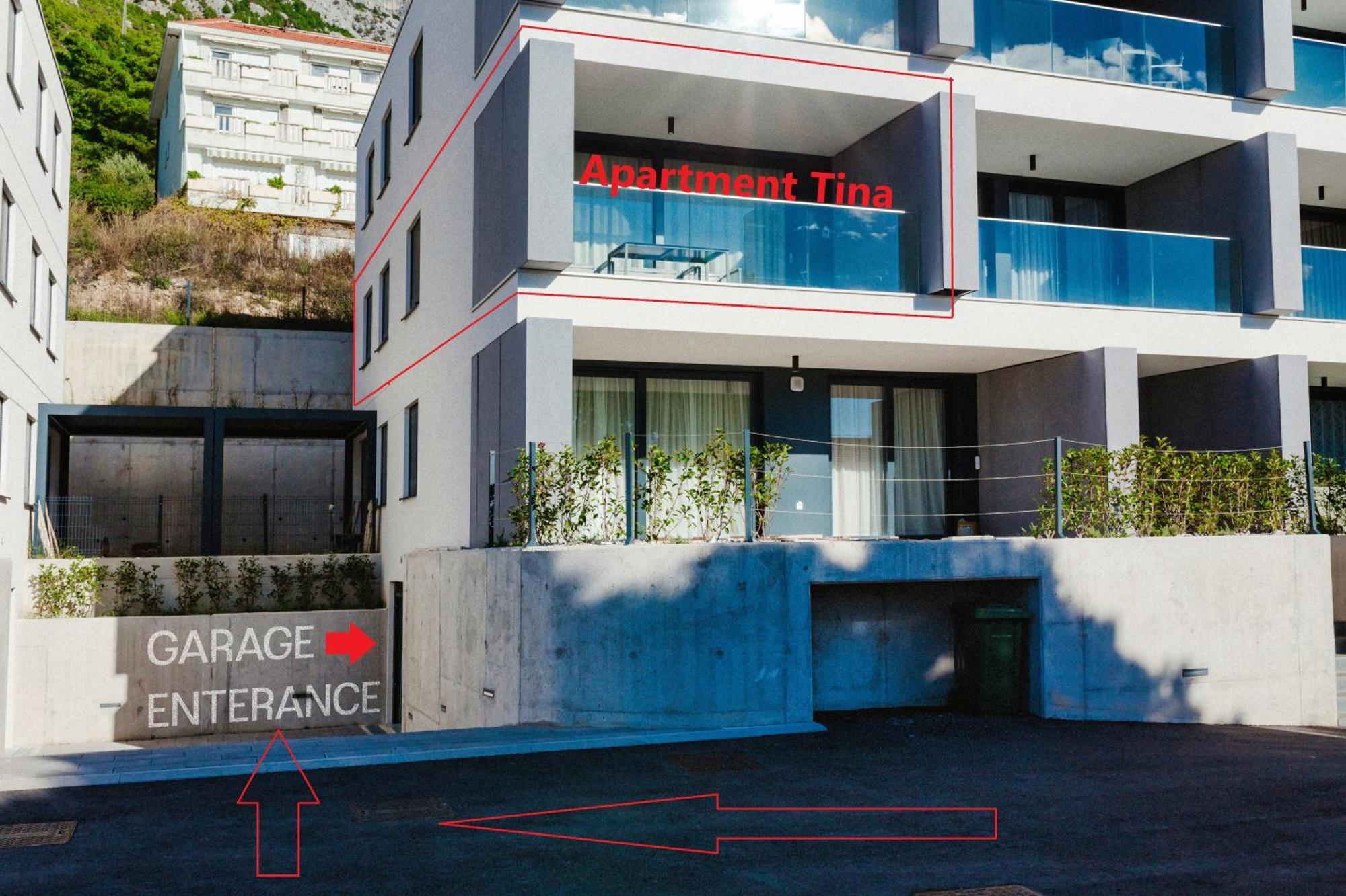 Apartment Tina Baska Voda Exterior photo